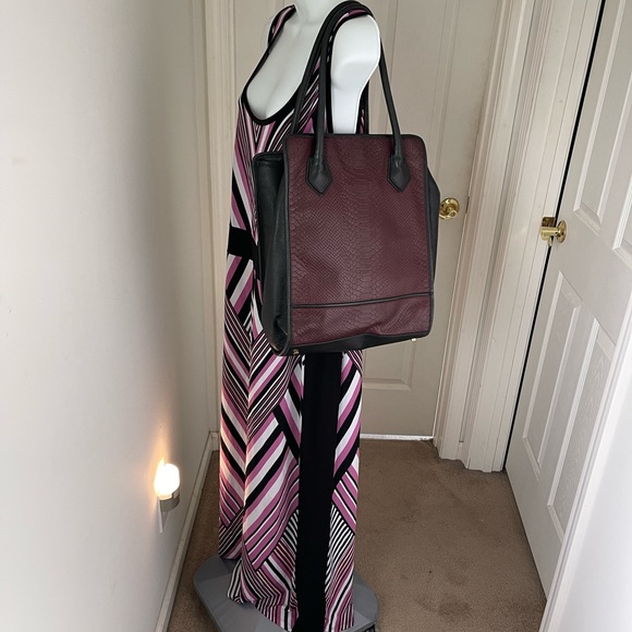 Gigi New York two tone tote